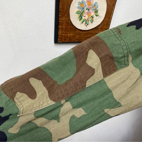 Vintage Military Camo Combat Coat - Picture 10 of 14